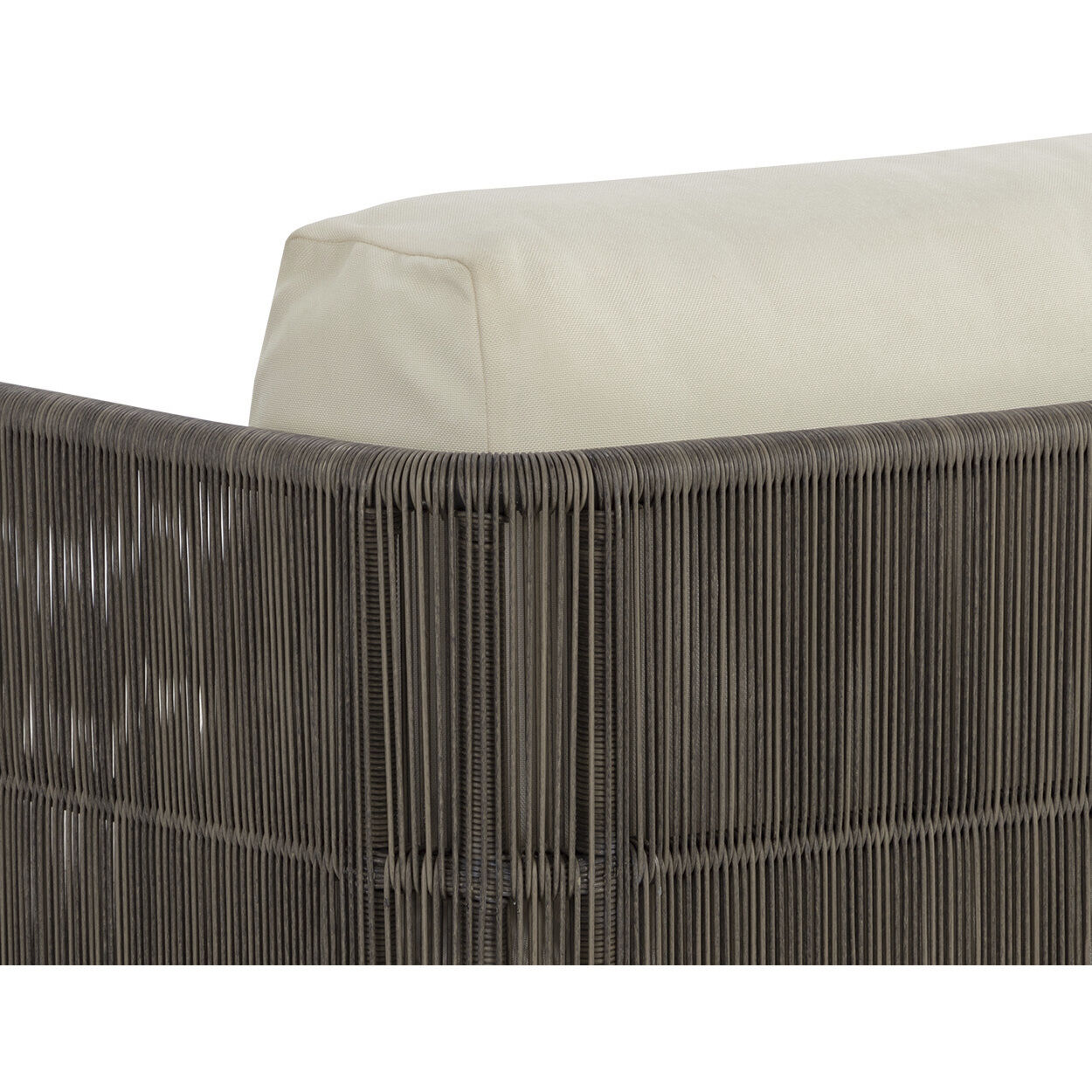 Ravenna Stinson Cream Outdoor Swivel Armchair, Swivel